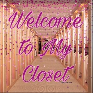 Welcome to my closet!